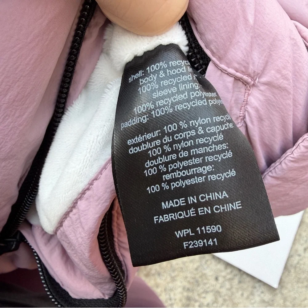 The Very Warm Anorak Puffer Jacket Mauve Shadows Pink Coat Ski Snow Medium